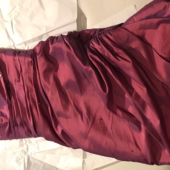 Beautiful Burgundy gown for sale - prom or bridal events it’s yours - Picture 13 of 13